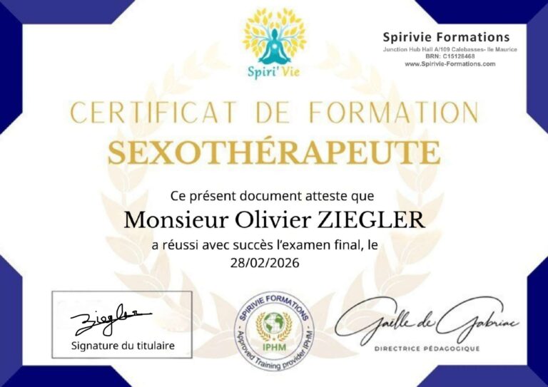 Sexxothérapeute